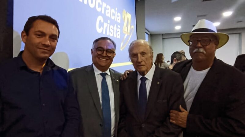 João Caldas assume comando nacional da Democracia Cristã e prega renovação e crescimento