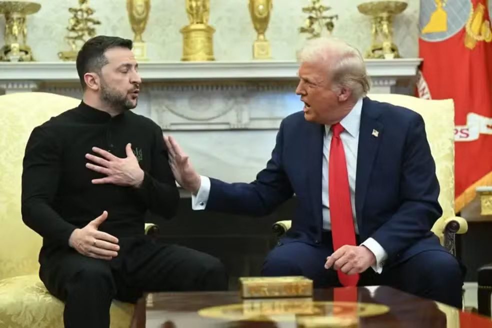 Trump recebe Zelensky e líderes europeus para discutir guerra na Ucrânia