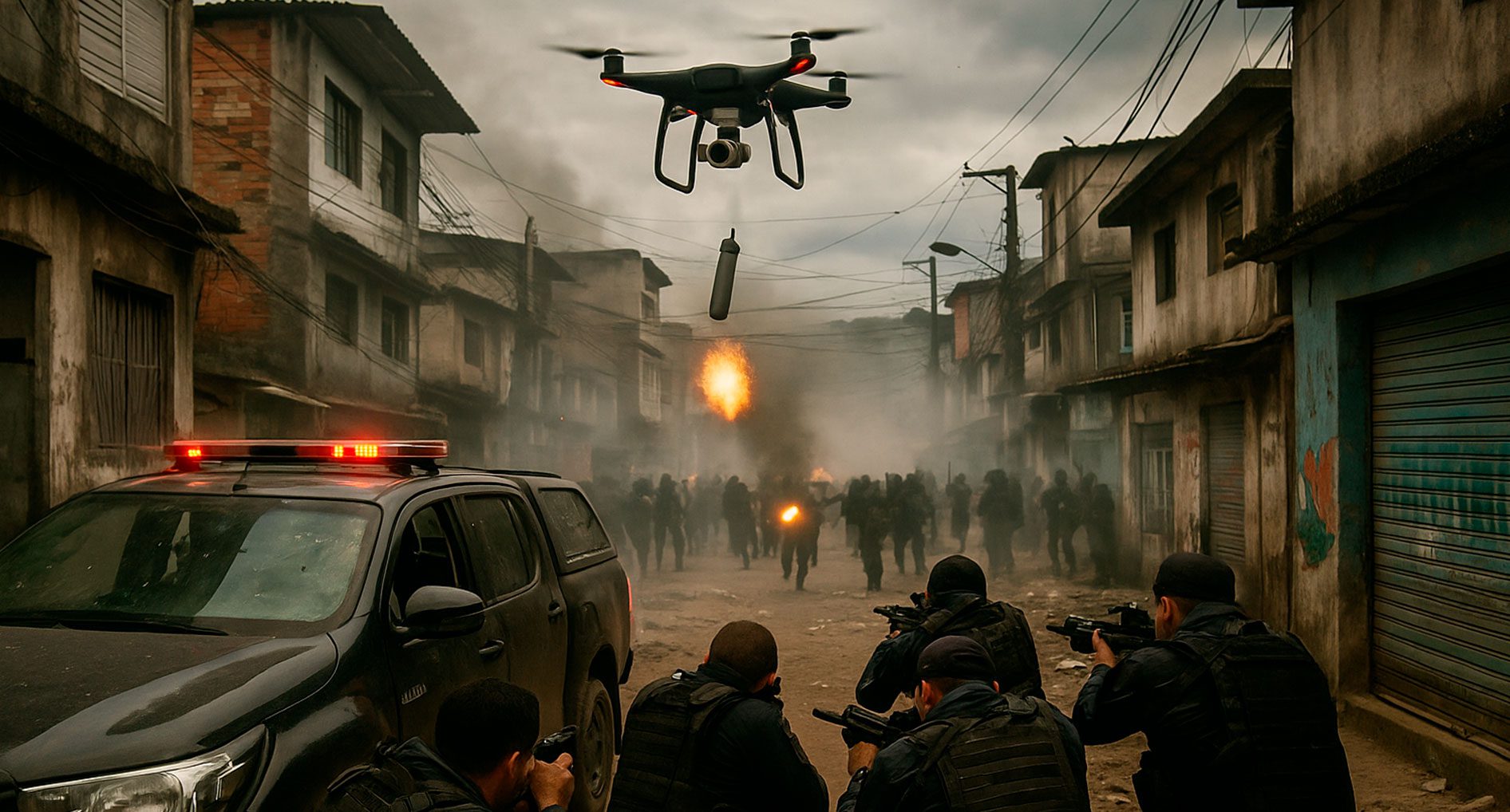 De caso de polícia a guerra urbana: o alerta do Oficina do Brasil sobre o colapso do Estado