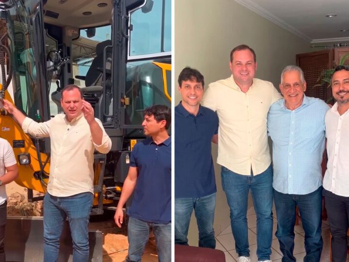 Com apoio de Dr. Victor Linhalis, Barra de São Francisco recebe patrol para melhorar estradas rurais