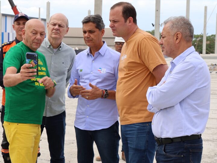Ao lado de Luciano Hang, Dr. Victor Linhalis acompanha empreendimento de R$ 120 milhões em Vila Velha