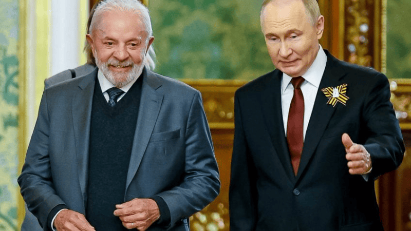 Lula conversa com Putin sobre guerra na Ucrânia e comércio bilateral