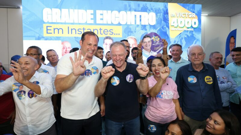 Multidão comparece e encontro de Dr. Victor reúne quase 2 mil pessoas