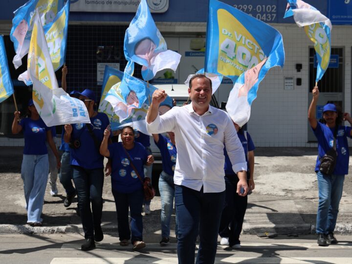 Na reta final, Dr. Victor aposta no olho no olho e nos resultados