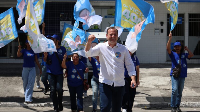 Na reta final, Dr. Victor aposta no olho no olho e nos resultados