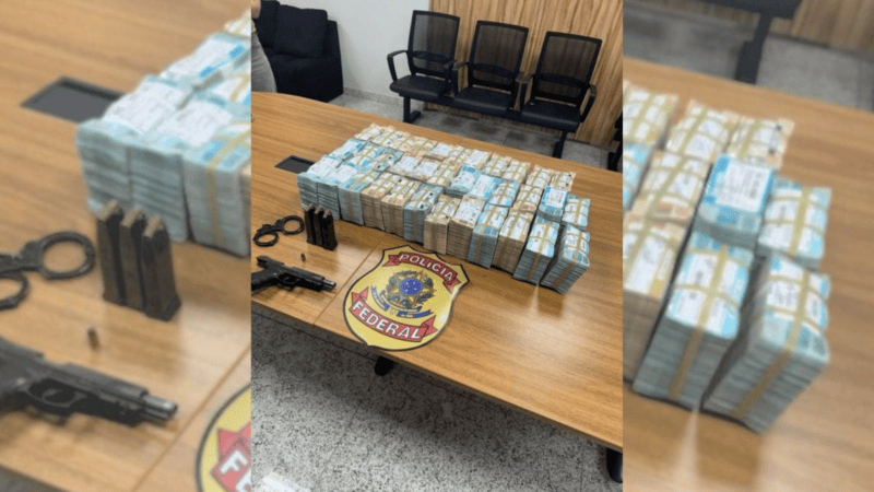 PF apreende R$ 2,5 milhões no Pará e investiga desvio para campanha