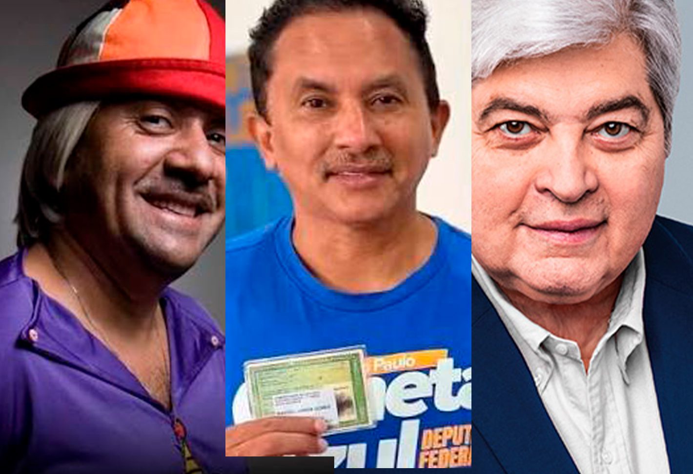 Fama não virou voto: Tiririca, Datena, Caneta Azul e outros famosos ficam fora em 2026