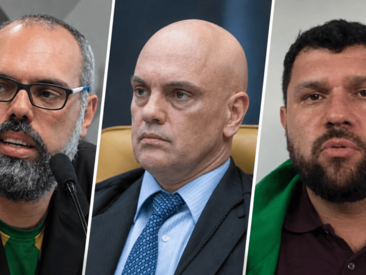 Moraes arquiva inquérito contra Allan dos Santos e Oswaldo Eustáquio