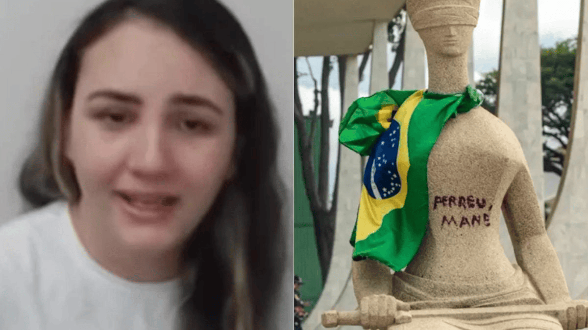 Moraes autoriza regime semiaberto para Débora do Batom e mantém prisão domiciliar
