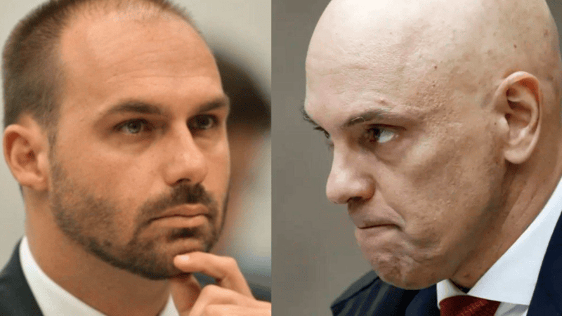 Moraes determina que Eduardo Bolsonaro comece a cumprir pena de prisão