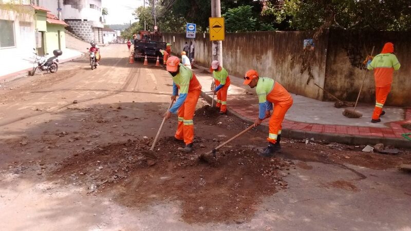 PMV intensifica serviços de equipes para locais afetados pelas chuvas