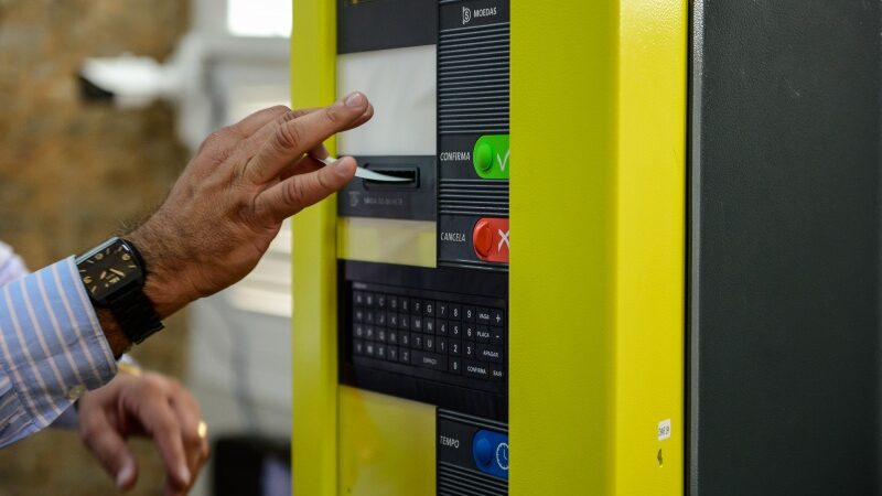 Suspensão da cobrança de parquímetro é mantida até 18 de abril