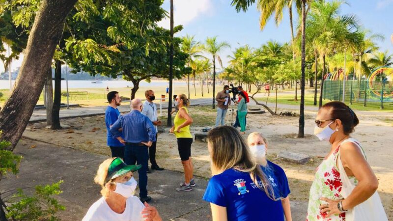 Retorno do SOE na Praia do Canto conta com participação e fiscalização de vereador