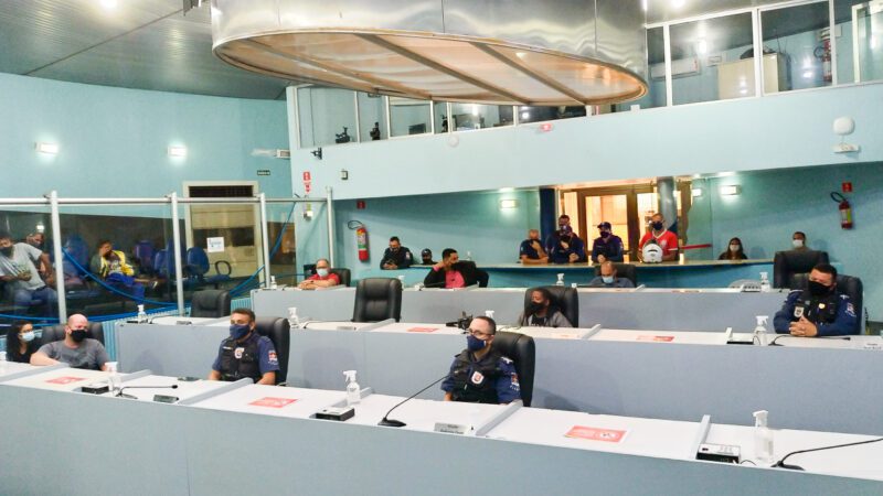 Guarda Municipal de Vitória apresenta proposta de Plano de Carreira no plenário CMV