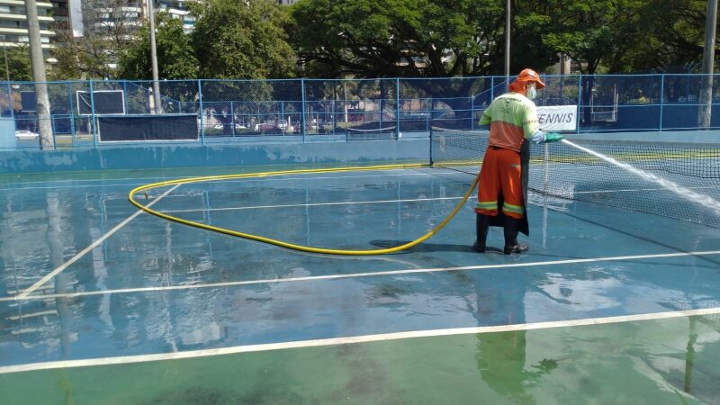 Quadras de tênis da Praça dos Namorados voltam a sediar jogos do “Vix Tennis Open”