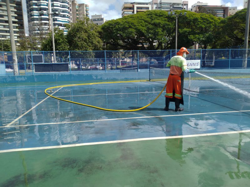 Quadras de tênis da Praça dos Namorados voltam a sediar jogos do “Vix Tennis Open”