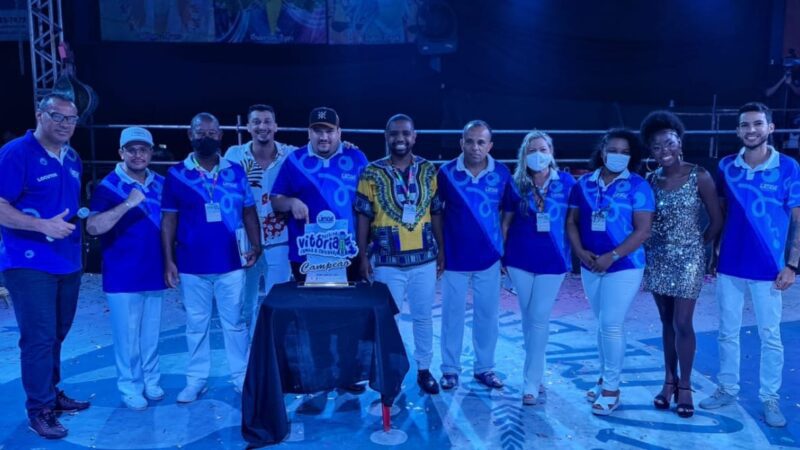 Unidos de Jucutuquara vence festival com escolas de samba de Vitória