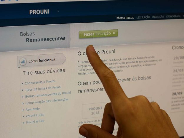 Datas de inscrições do Prouni, Sisu e Fies é divulgada pelo MEC