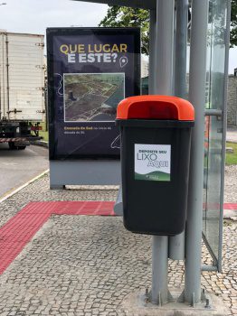 Mais 2.900 novas papeleiras serão instaladas em Vitória