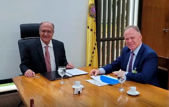 Casagrande se reúne com Geraldo Alckmin em Brasília