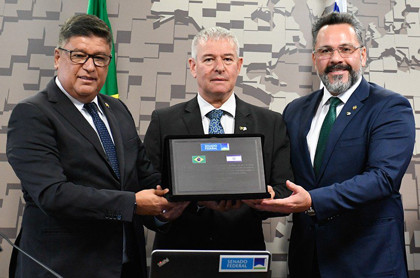 Senado cria grupo parlamentar de cooperação Brasil-Israel