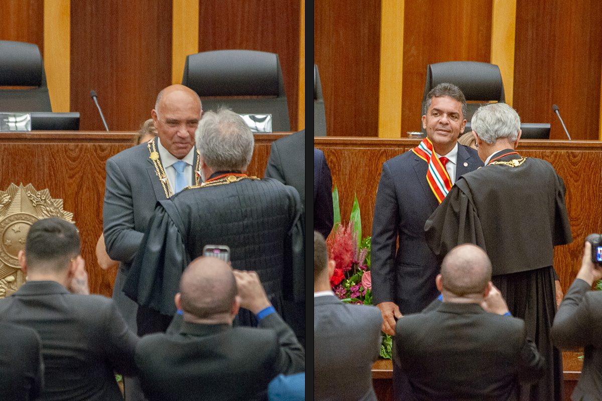 Ordem do Mérito Judiciário é concedida ao presidente e vice-presidente da CLDF