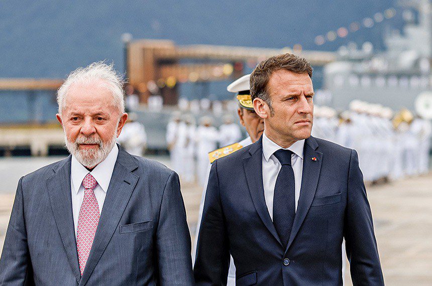 Presidente da França, Macron, terá encontro no Senado nesta quinta-feira