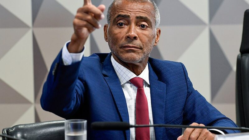 Romário apresenta relatório da CPI da Manipulação de Apostas