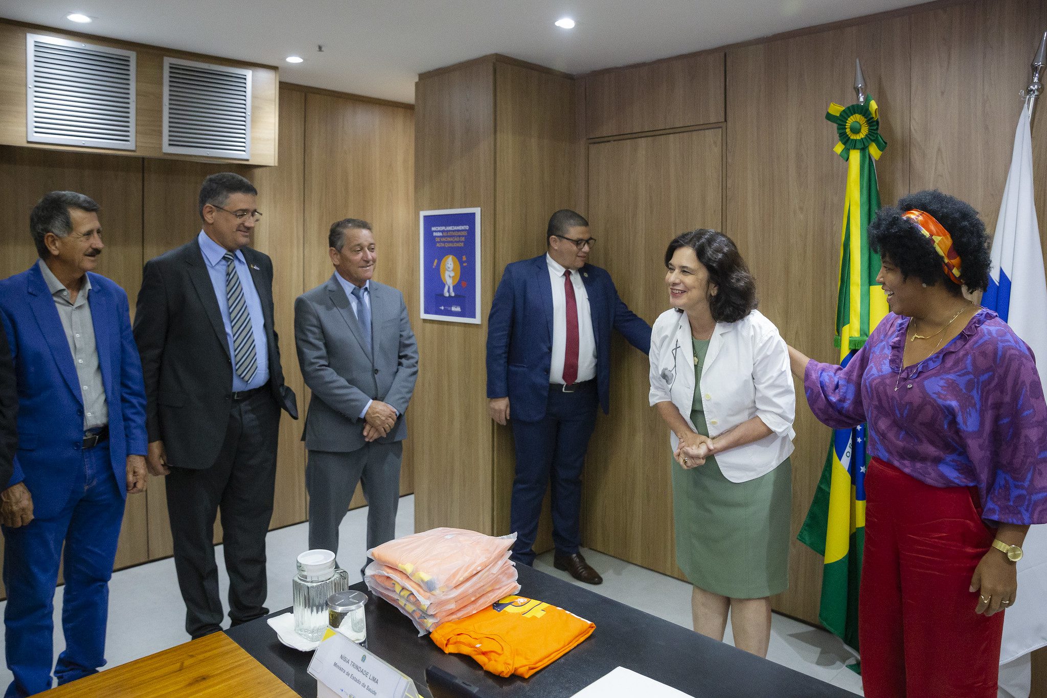 Jack Rocha coordena encontro entre a ministra da saúde e 16 prefeitos do Espírito Santo